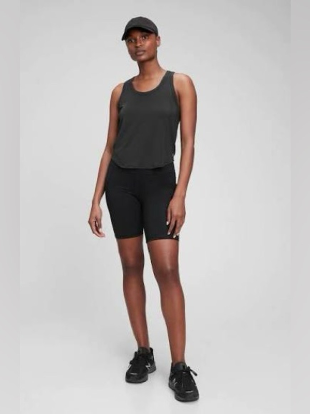 XSmall GAP GapFit Breath black racerback tank